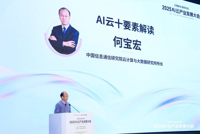 2025AI云产业发展大会召开AI云十要素发布(图7)