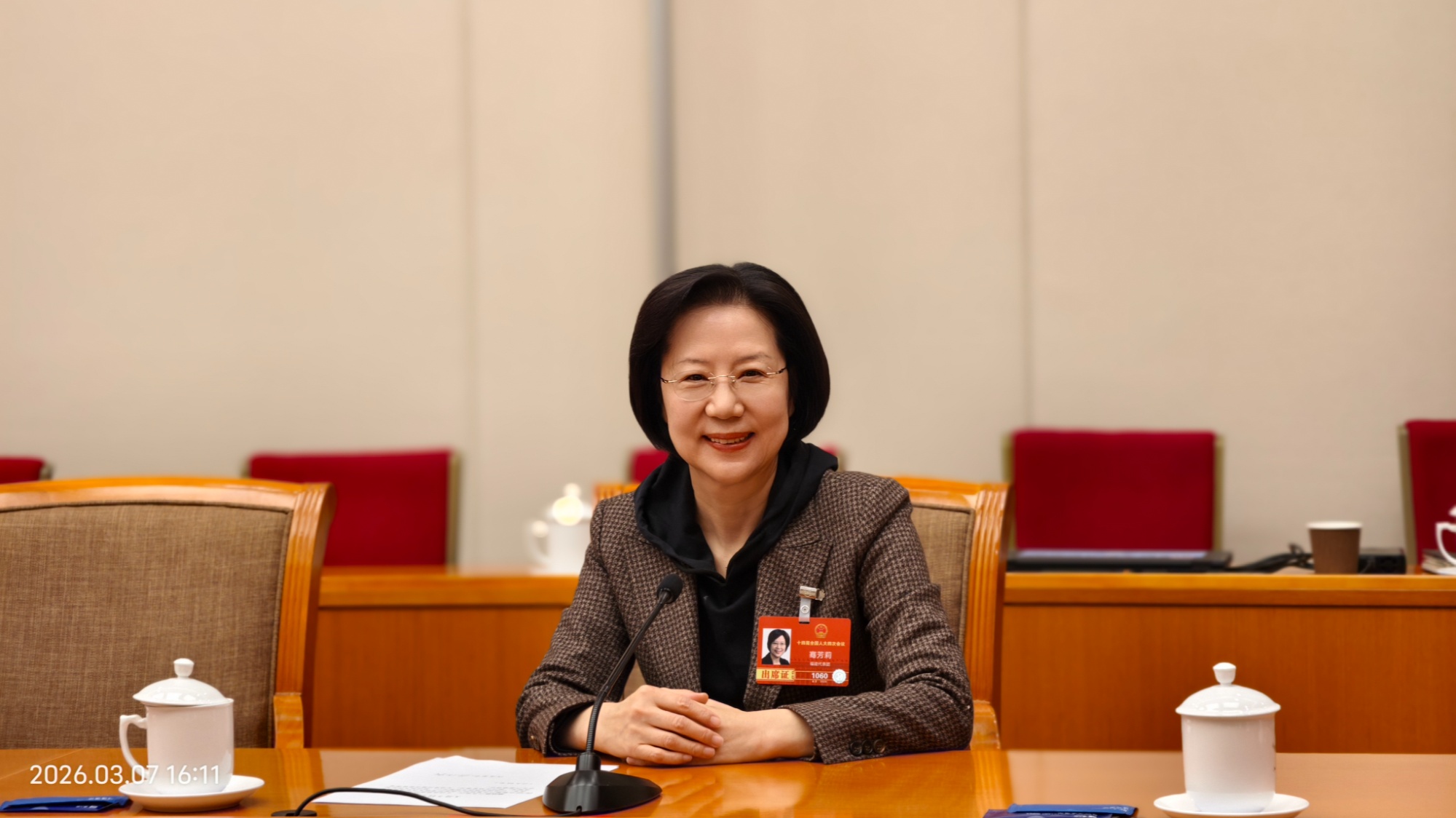 2026全国两会丨全国人大代表骞芳莉：大力发展先进存力加速数字中国建设